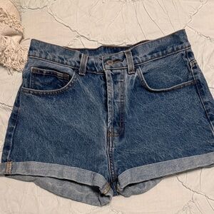 Brandy Melville Dark Blue Jean Shorts